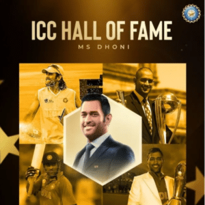 MS Dhoni ICC hall of fame